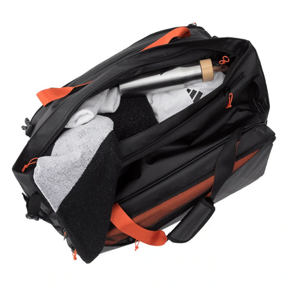Paletero Adidas Multigame Negro/Naranja 3.4 2025