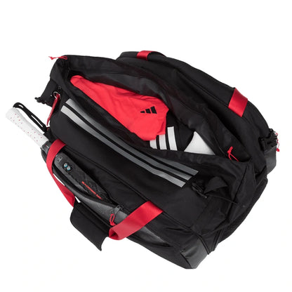 Paletero Adidas Multigame Negro/Rojo 3.4 Ale Galán 2025