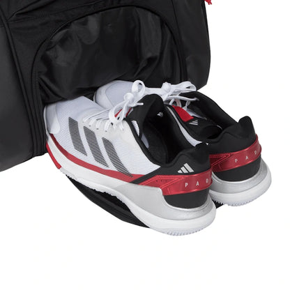 Paletero Adidas Multigame Negro/Rojo 3.4 Ale Galán 2025