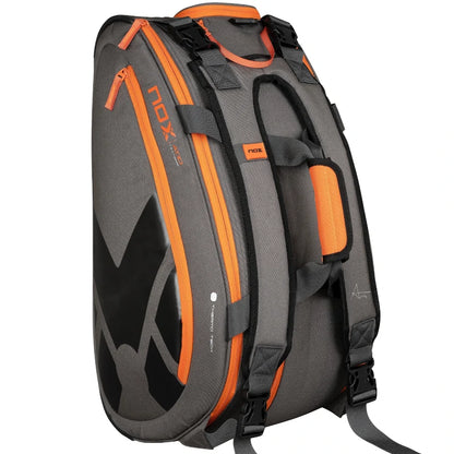 Nox AT10 Team Padel Bag Grey/Orange