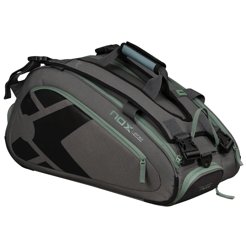 Nox AT10 Team Padel Bag Grey/Vert