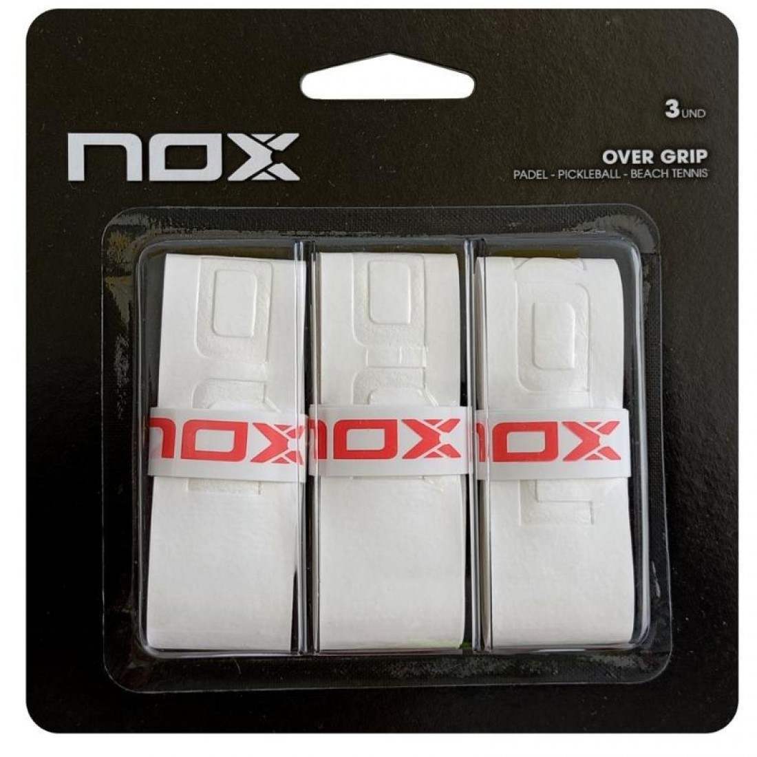 Blister Nox Pro Blanco 3 Overgrips - Barata Oferta Outlet