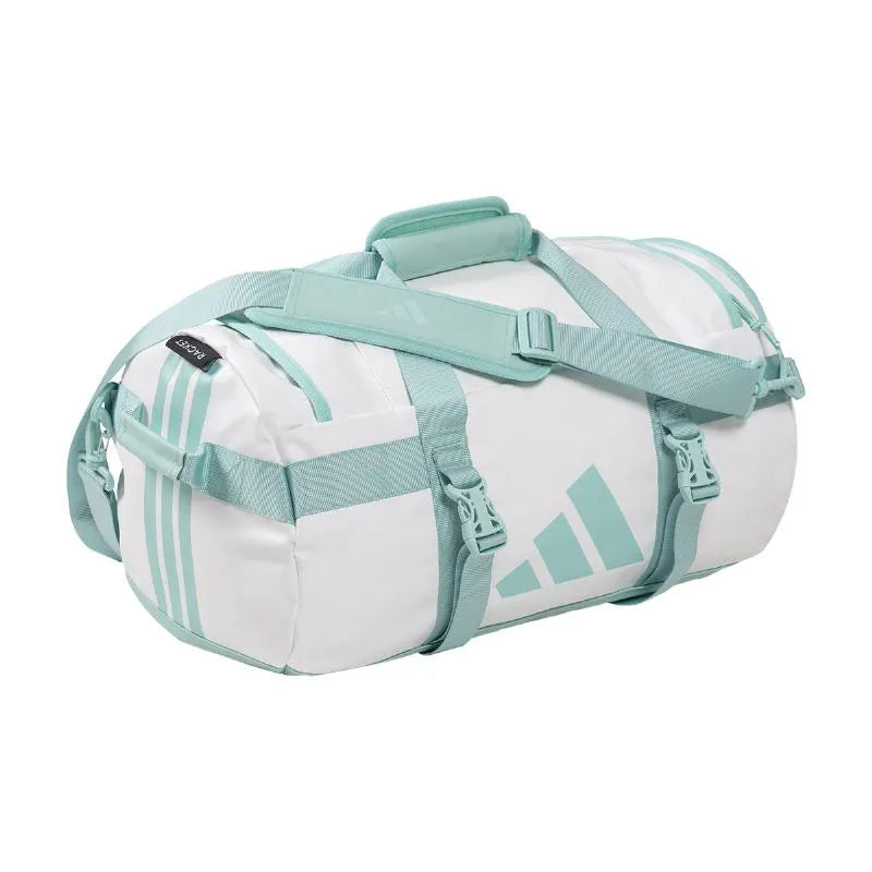 Bolso Adidas Ari Sanchez Duffel Promatch 32L Azul Blanco - Image 1
