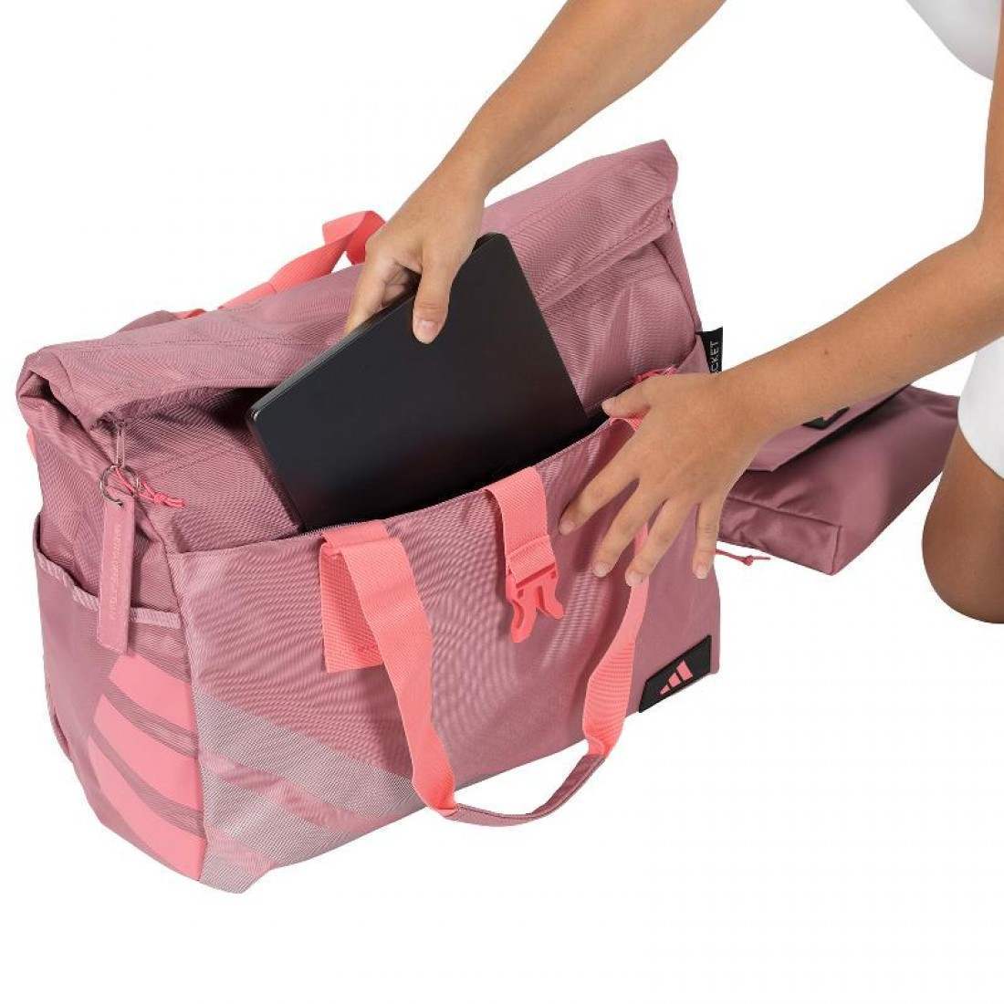 Adidas Marta Ortega Weekend 3.5 Pink Black Bag