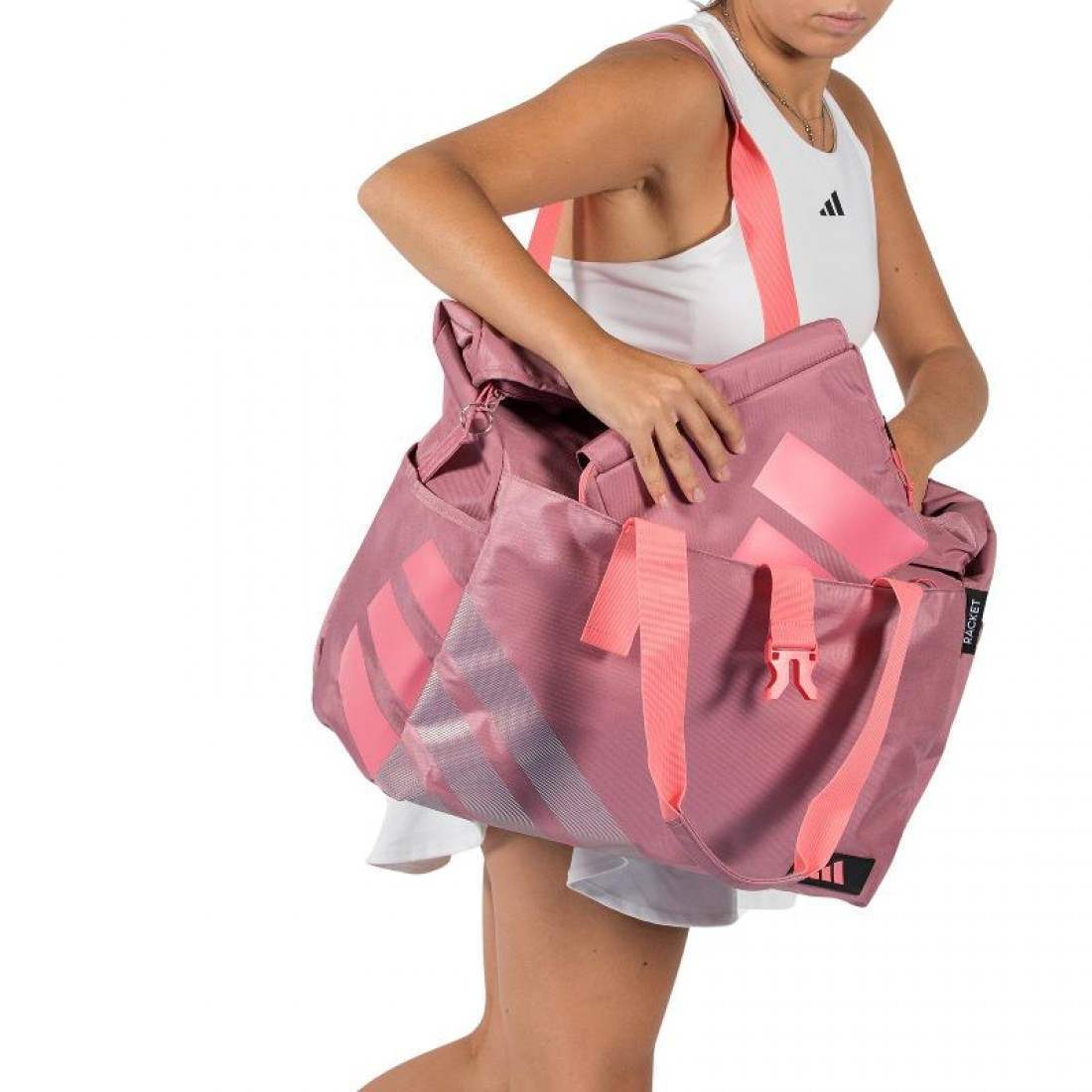 Adidas Marta Ortega Weekend 3.5 Pink Black Bag
