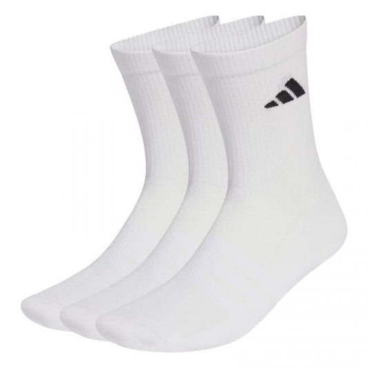 Calcetines Adidas Essentials Crew Blanco 3 Pares