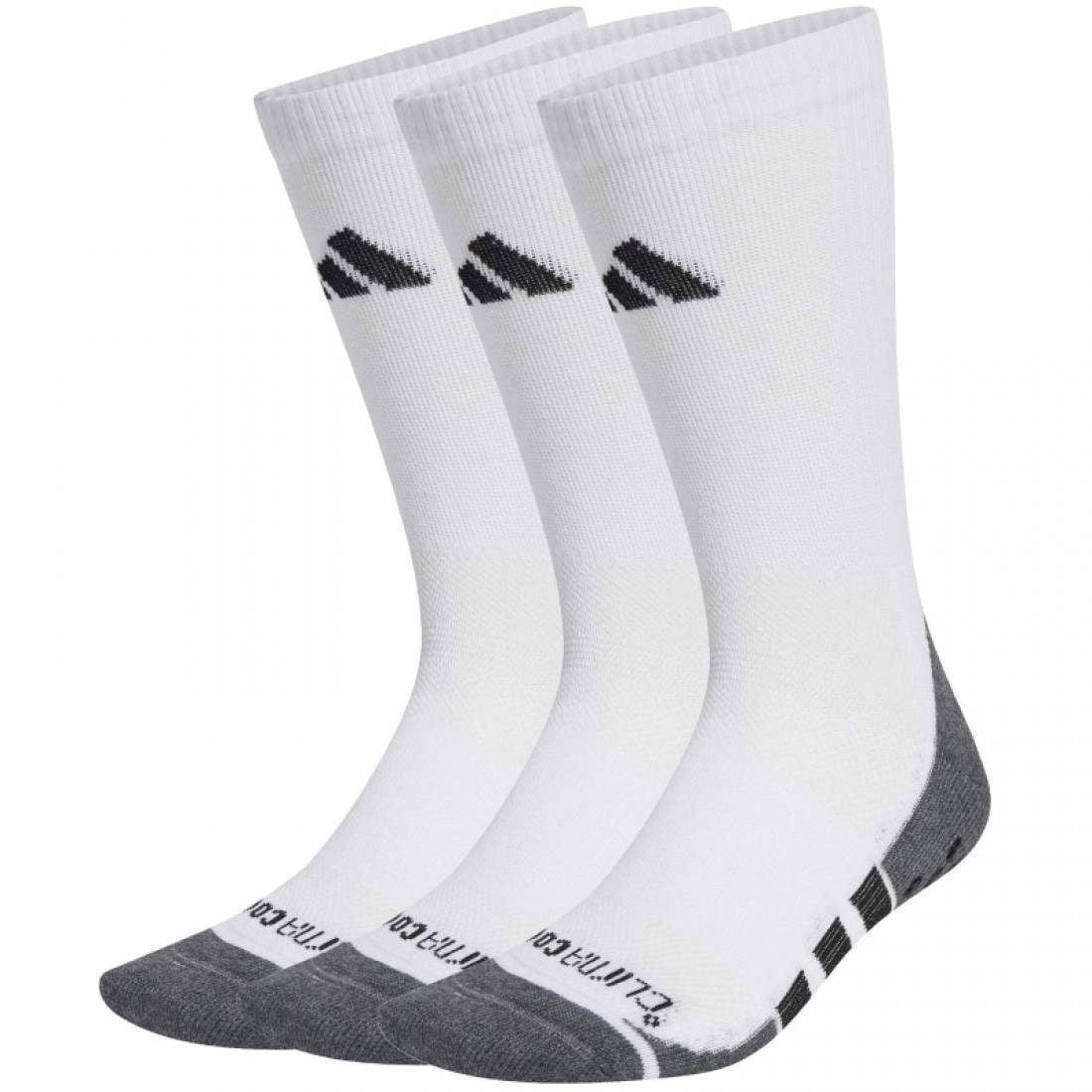 Calcetines Adidas Performance Climacool Crew Blanco Gris 3 Pares