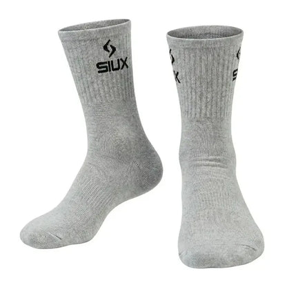 Calcetines Siux Basic 26 Caña Alta Gris 3 Pares