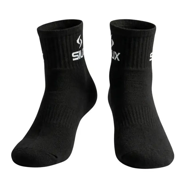 Calcetines Siux Basic 26 Caña Media Negro 3 Pares