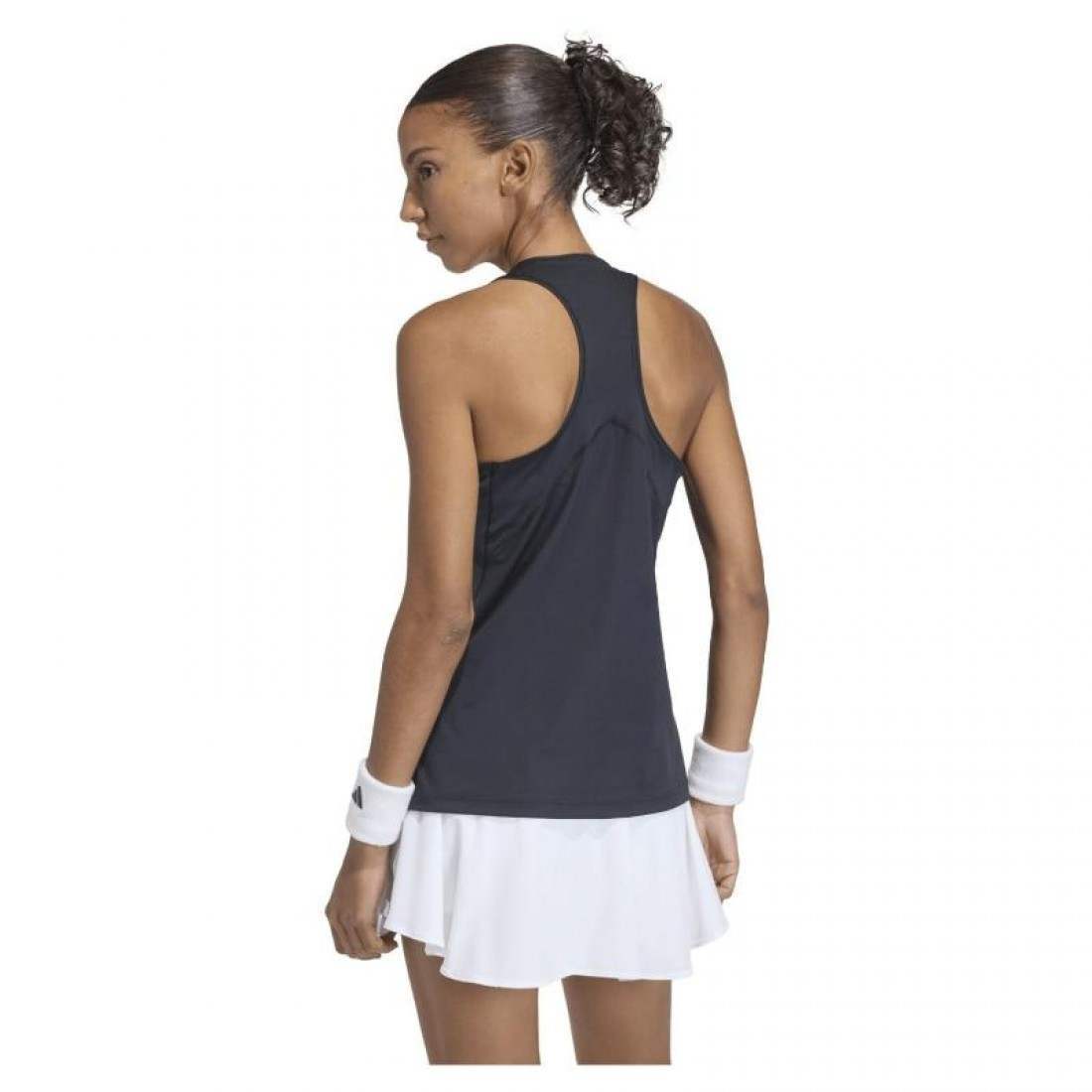 Camiseta Adidas Club Negro Antracita Mujer