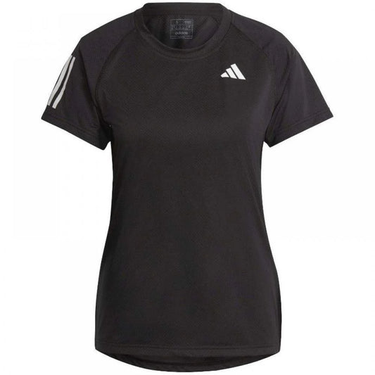 T-shirt Femme Adidas Club Noir Blanc