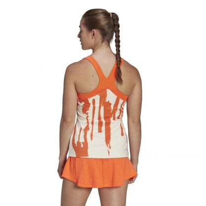 Adidas New York T-shirt orange brut