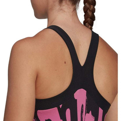 T-shirt Adidas New York Noir Lilas Pulse