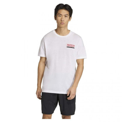 Camiseta Adidas Wanted Graphic Blanco
