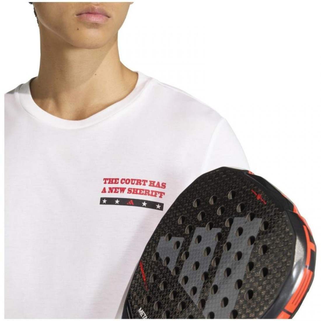 Camiseta Adidas Wanted Graphic Blanco