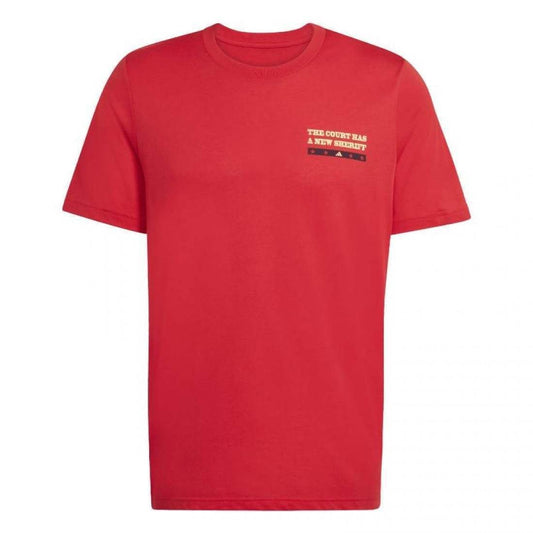 Camiseta Adidas Wanted Graphic Rojo