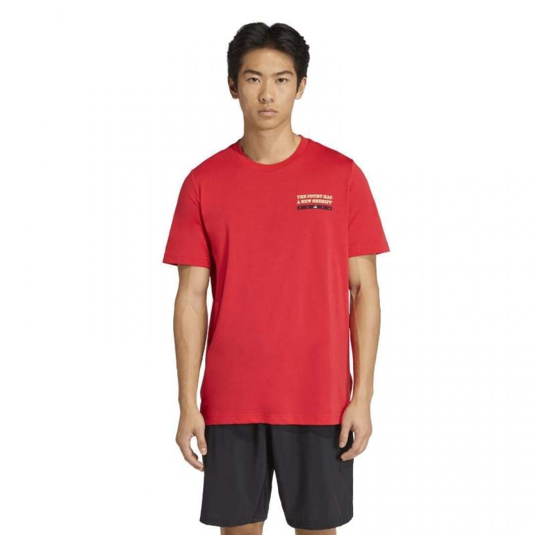 Camiseta Adidas Wanted Graphic Rojo
