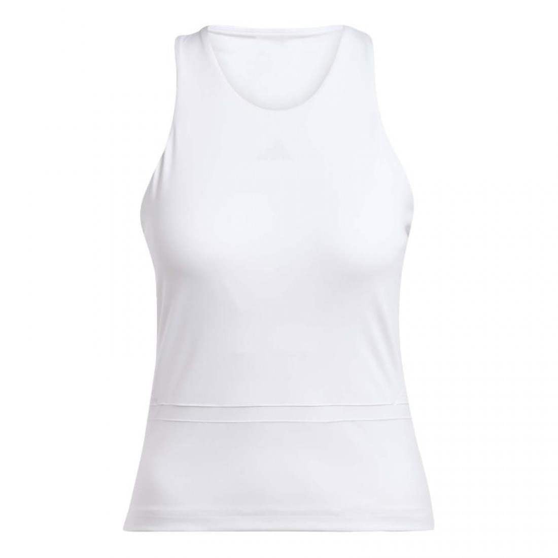 T-shirt femme adidas Y-Tank Midi Blanc