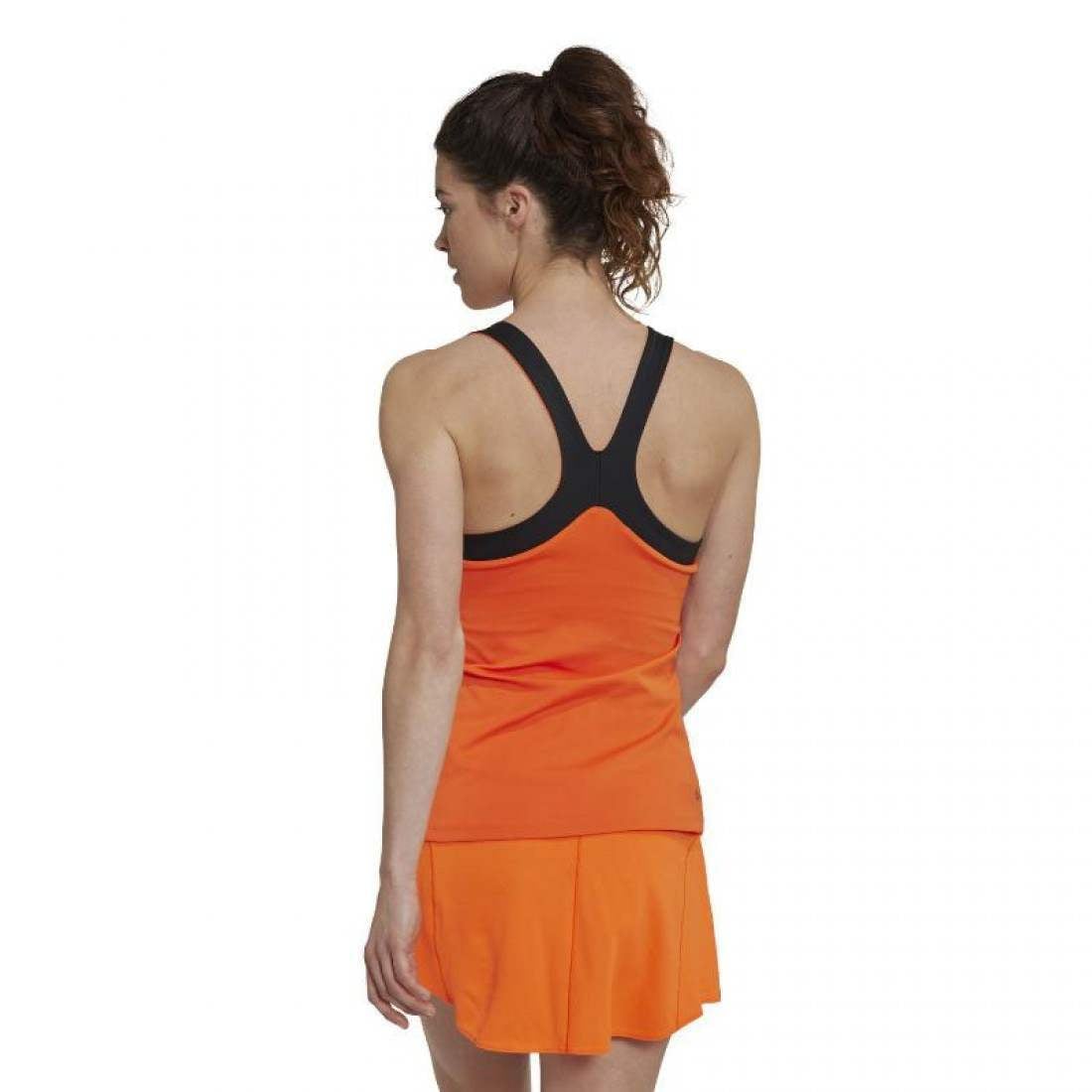 Camiseta Adidas Y-Tank Naranja Negro - Barata Oferta Outlet
