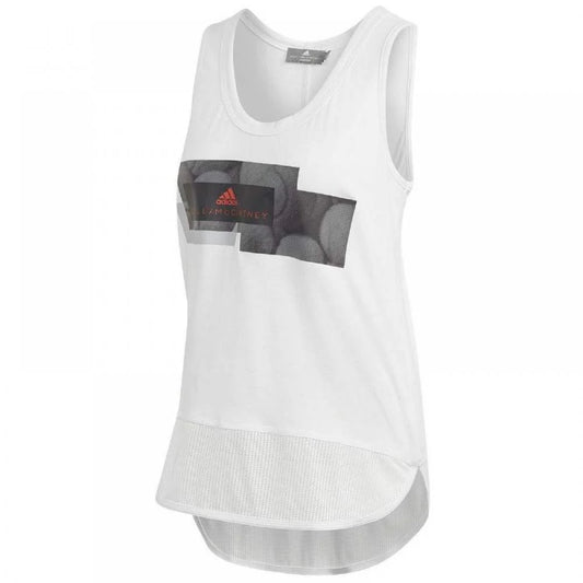T-shirt en coton Adidas Stella McCartney GFX Blanc