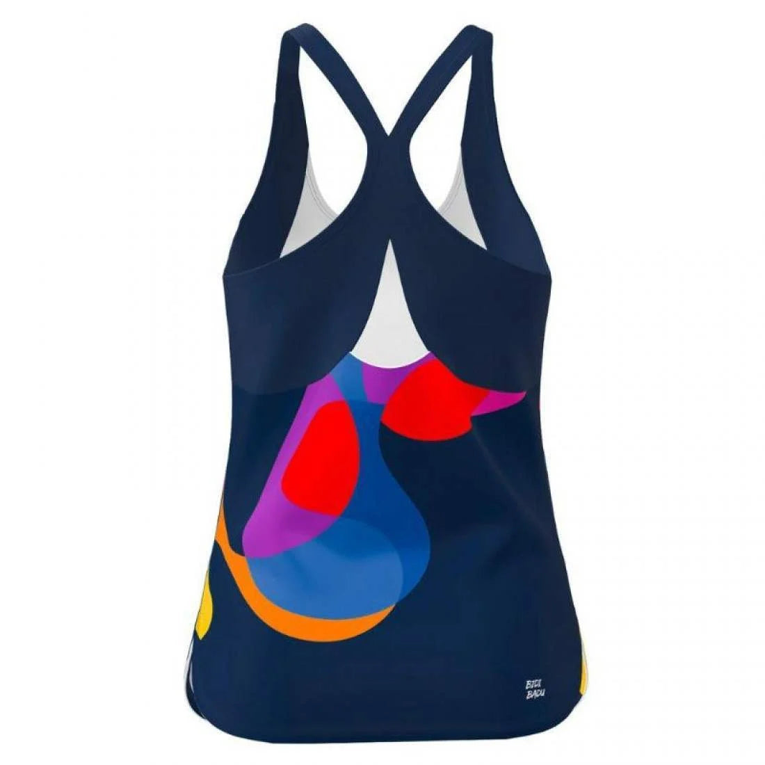 Bidi Badu Twiggy Bleu Foncé Mix T-shirt Femme