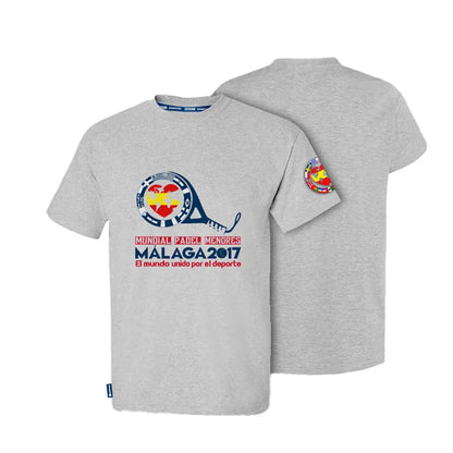 Camiseta Cartri Malaga Gris Melange Junior