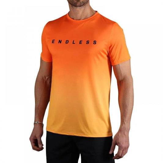 T-shirt Endless Ace Degrade Orange