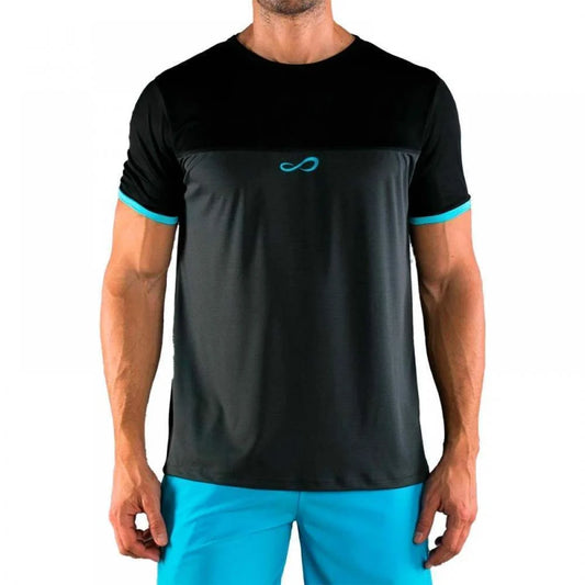 T-shirt Endless Alpha Titanium Bleu