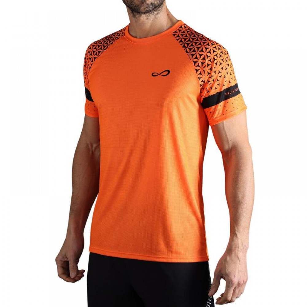 T-shirt Endless Feisty Geo Orange
