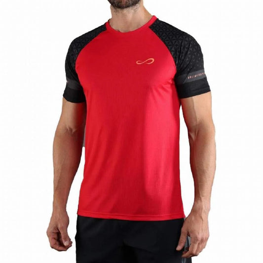 T-shirt Endless Feisty Geo Rouge
