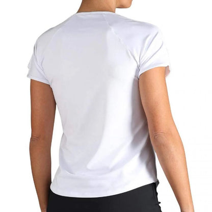 T-shirt Endless Mesh Blanc Noir