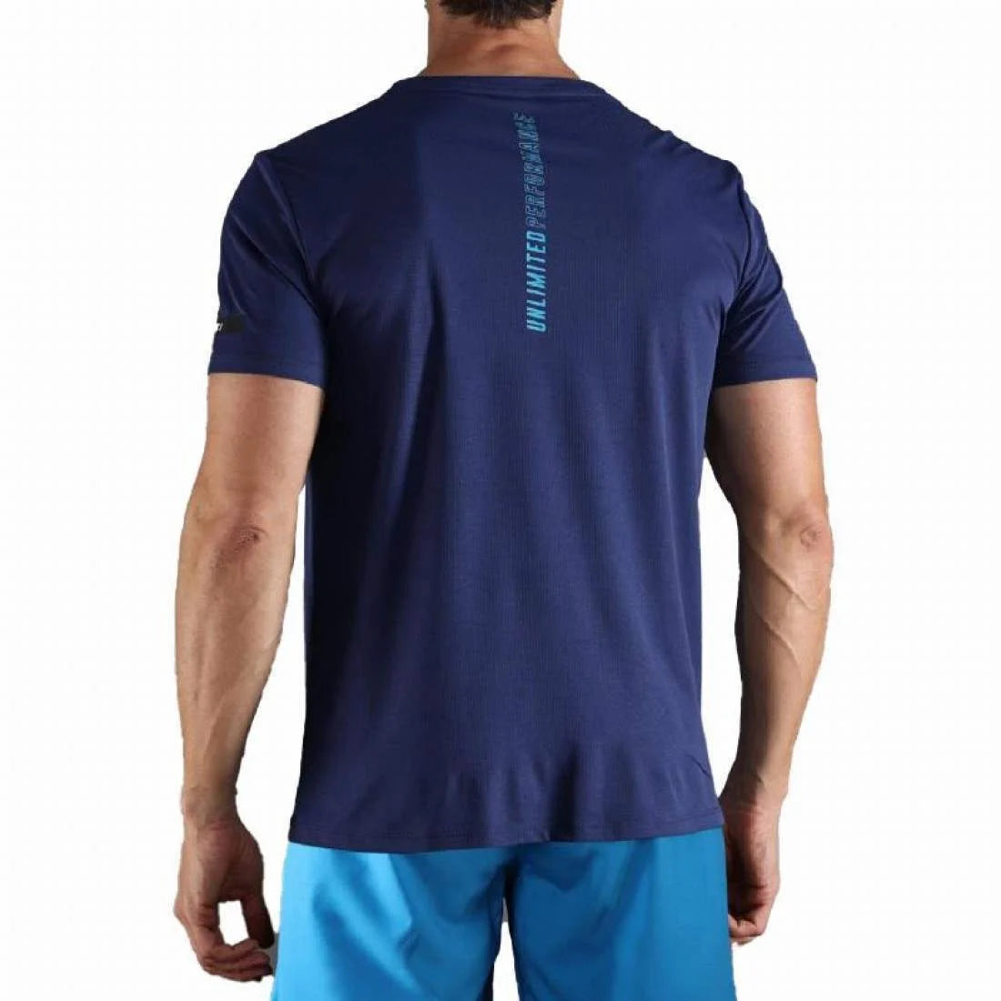 T-shirt Endless Unlimited Diamond Noir Bleu