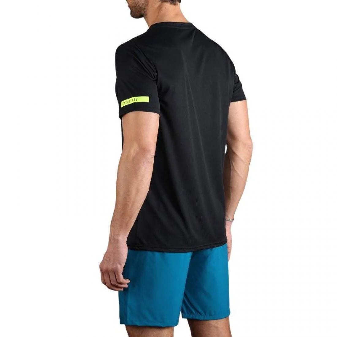 T-shirt Endless Unlimited Diamond II Noir Pétrole