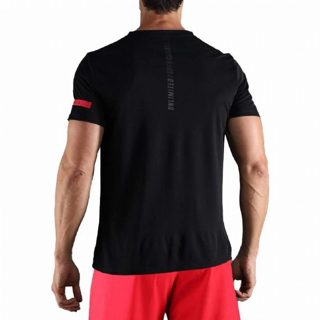 T-shirt Endless Unlimited Diamond II Noir Rouge
