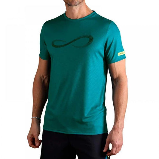 T-shirt vert petrole Endless Unlimited Diamond II