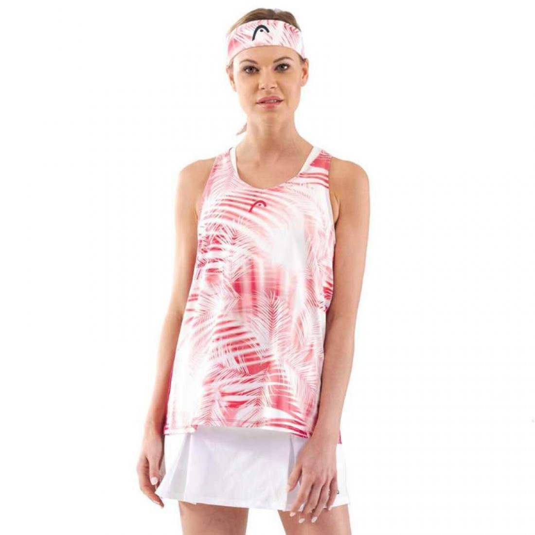 Camiseta Head Agility Tech Mora Blanco Print - Barata Oferta Outlet