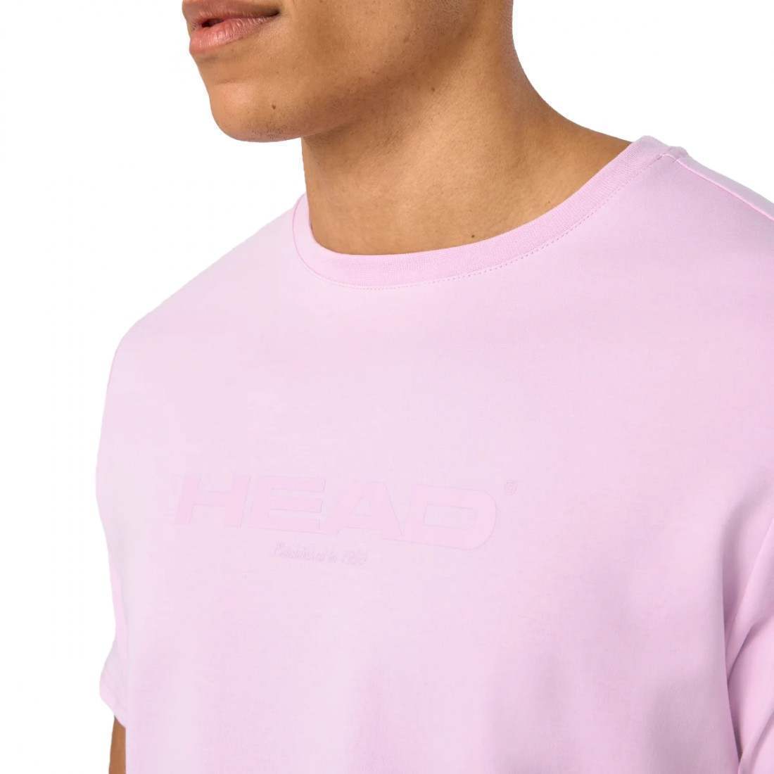 Camiseta Head Motion Lila Claro