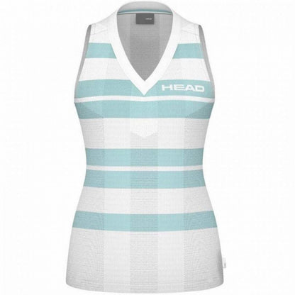 Camiseta Head Performance Aqua Print Mujer
