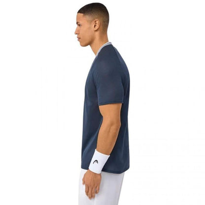 Camiseta Head Performance Azul Marino