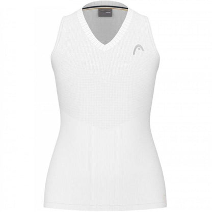 Camiseta Head Performance Blanco Mujer