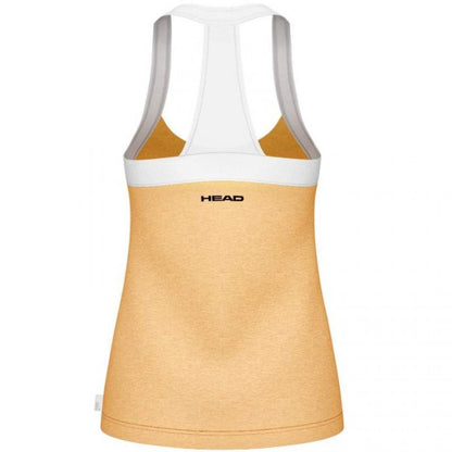 Camiseta Head Play Tech Amarillo Mujer