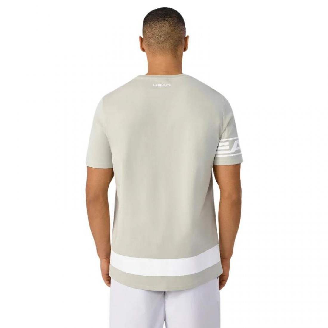 Camiseta Head Pro Player Gris Claro