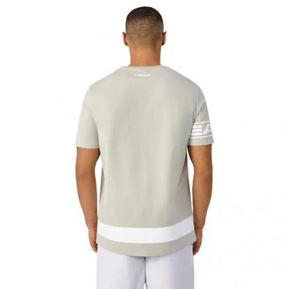 Camiseta Head Pro Player Gris Claro