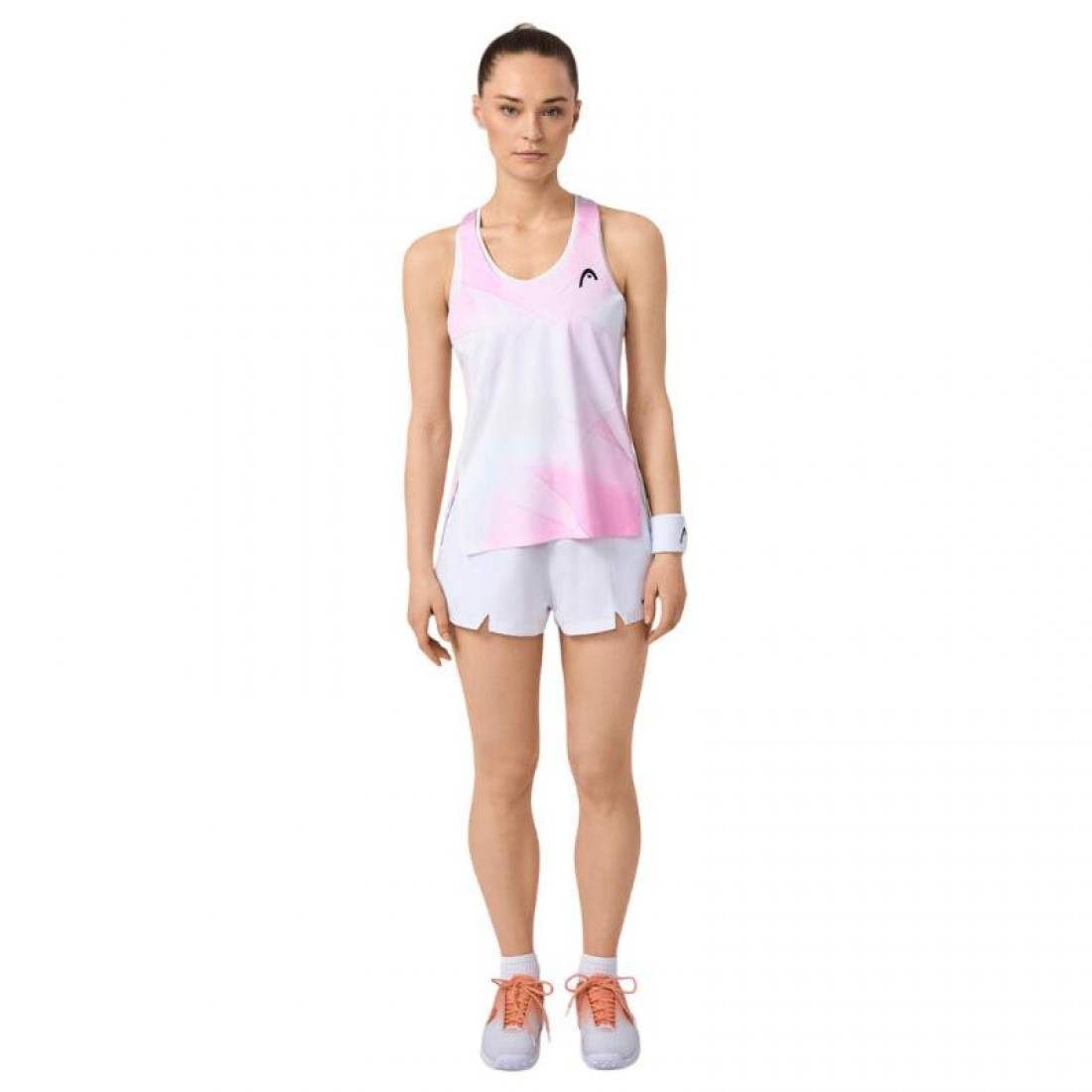 Camiseta Head Spirit Lila Claro Print Mujer