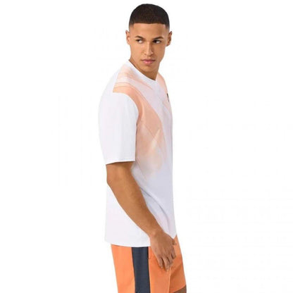 Camiseta Head Topspin Naranja Print