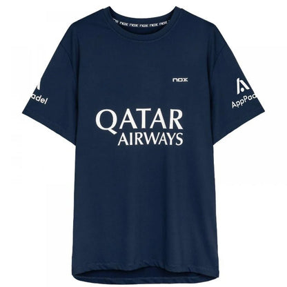 Nox Agustin Tapia sponsorise le T-shirt AT10 Bleu 2024