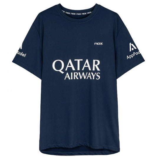Nox Agustin Tapia sponsorise le T-shirt AT10 Bleu 2024