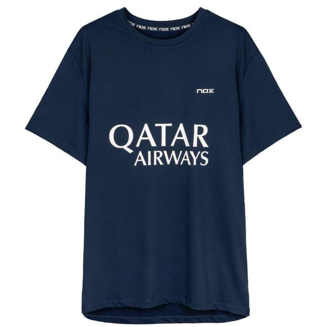 Nox Agustin Tapia sponsorise le T-shirt AT10 Bleu Foncé 2024