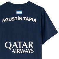 Nox Agustin Tapia sponsorise le T-shirt AT10 Bleu Foncé 2024