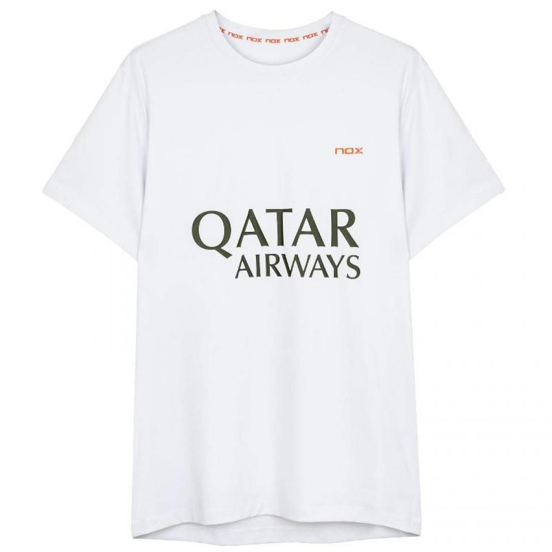 Camiseta Nox Agustin Tapia sponsorise AT10 Blanco 2024